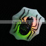 Yiwu Jewelry Custom Spider Led Halloween Gifts Flashing Pin Brooch thumbnail-1