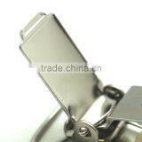High Quality Stamping Steel Metal Suspender Clip With Plastic Teeth Inside for Garment, Cloth Clip thumbnail-3