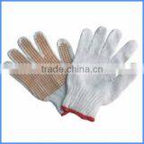 PVC Dotted White Knitted Cotton Working Safety Gloves thumbnail-3