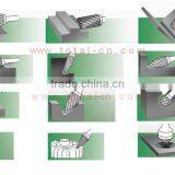 Carbide Rotary Burrs, Stand Cut Rotary Files, Dental Rotary Burrs/files, Carbide Burrs, Aluminum Cut Carbide Burrs, Double Cut thumbnail-2