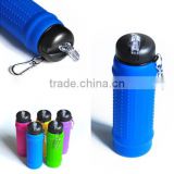 Hot water Collapsible Silicone squeeze water bottle silicone