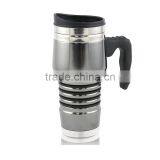 Custom Professional Stainless Steel Coffee Travel Mug With Handle thumbnail-6