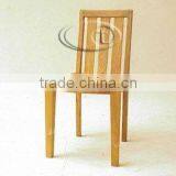 STACKING SIDE CHAIR WITH 3 BIG SLATS thumbnail-1
