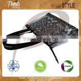 Recycled PVC Zipper Jute Tote Bag thumbnail-6