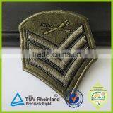 Machine Embroidery Chevron Eto Uniform Shield Arm Badge