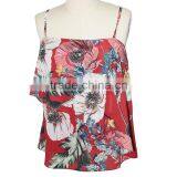 Women Fashion Apparel Loose Fit New Print Chiffon Tops and Blouse Picture thumbnail-2