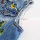 2017 Online Shopping Fashion Boutique Apparel Kids Denim Vest thumbnail-3