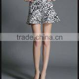 Summer Lady Leopard Print Fancy Fish Tail Short Flare Skirt Customized thumbnail-6