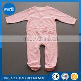 Cheapest Baby Romper Girl's Velvet Foot Long Sleeve Romper thumbnail-2