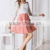 Latest Hot Sell Casual Fashion Mature Lace Style Clothing Wholesale Ladies Women Fashion Dresses thumbnail-2