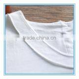 Casual Short Sleeve Viscose Spandex White Plain Design T Shirt For Women thumbnail-3