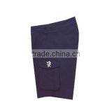 Men's Navy Blue Body Building Shorts thumbnail-3