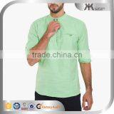 Fashion Clothing Spring Men Latest Shirt Designs Oem & Odm Solid Plain Shirt thumbnail-1