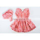Elastic Waist Girl Child Dress Back Zipper Girls Party Dresses Detached Baby Bloomers thumbnail-3