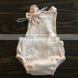 Newborn Baby Girls Bubble American Style Cute Fancy Romper thumbnail-1