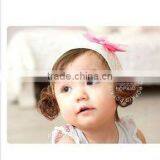 Hot Sale Baby Hair Accessory With Feather Decorations thumbnail-1