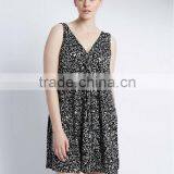 PLUS Animal Print Fit & Flare Vest Dress thumbnail-1