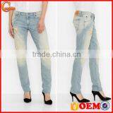 2015 New Fashion Popular Women Slim Denim Jean thumbnail-1
