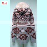 YSST-1026 Jacquard Lady Sweater 100%Acrylic ,7GG,500g thumbnail-2