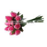Acrylic Artificial Flower Stamen Millinery Fuchsia 12.0cm(4 6/8") x 1.5cm( 5/8"), 3 Bundles thumbnail-1