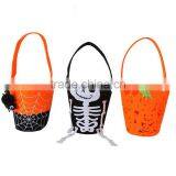 Wholesale Kids Halloween Canvas Candy Bucket thumbnail-2