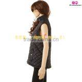 LOWER MOQ Cosy Quilted Preppy Vests thumbnail-2