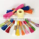 colored paper yarn,yarn for packing,birthday party pack items