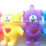 Flashing Puffer Ball /light up Lovely Bear Puffer Ball thumbnail-1