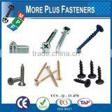 Made in Taiwan Carbon Steel High Quality Special Galvanized Confirmat Screw thumbnail-2