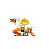 Children LLDPE Plastic Galvanized Steel Playground Slides Equipments thumbnail-1