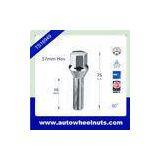 Automobile Concial Seat Extended Wheel Lug Bolts M12 X 1.5 , 17mm Hex thumbnail-1