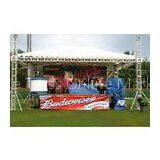 Silver Alloy Aluminum Stage Truss / Metal Roof Trusses For Lighting thumbnail-1