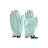 Sell 13g White Nylon Glove Coated With White PU thumbnail-1