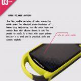 Factory Wholesale High Quality Solar Charger Waterproof Solar Charger Solar Power Bank 8000mAh For Iphone Smart Phones. thumbnail-3