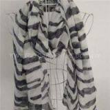 Polyester Scarf With Simple Dots Or Stripe Printed thumbnail-1