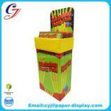 snack and candy biscuit cardboard dump bin display