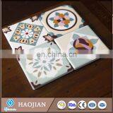 Sublimation fridge ceramic tiles with magbet,square or round