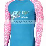 Custom Plus Sizes Sublimated Rashguard Long Sleeve Surfing Rashguard for Men thumbnail-5