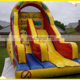 Promotional fashion funny kids bouncy slide inflatable slide for sale