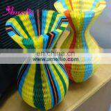 AF951 Vase shape honeycomb paper hat
