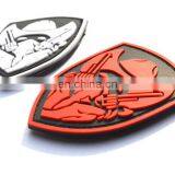 Custom Cheap Fashion 3D Pvc Patch for Bag,hat,clothes