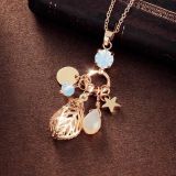 Bright Crystal Rhinestones Heart Pendant  Necklace 4 Colors Pet Jewelry S/M/L