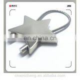 Custom Souvenirs Lovely Star Shape Metal Keychain