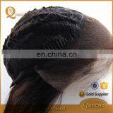 100% Virgin Braided Lace Wigs Human Hair Full Lace Wigs Wholesale thumbnail-3