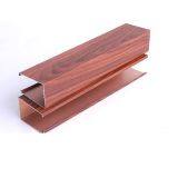 Aluminum Linear Ceiling/Metal Baffle Ceiling/Wood Grain Aluminum Ceiling thumbnail-5