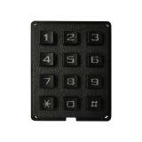 3x4 Safe Key and Natural Silicone Electroconductive Rubber Keypad thumbnail-3
