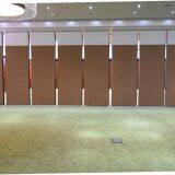 Acoustic Soundproof Office Folding Wood Doors Movable Partition Wall