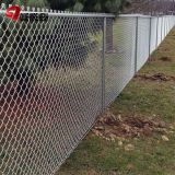China Supplier Galfan Coated Steel Chain Link Fence with Lower Price