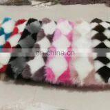 Black Fake Fur Carpet With Great Price Green Color Sheepskin Rug thumbnail-7