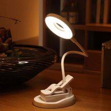 LED Lights With Mirror USB Clip Reading Lamp for Kids Bedroom Table Light Dimmable Timer Remote Control LED Office Desk Lamps thumbnail-2